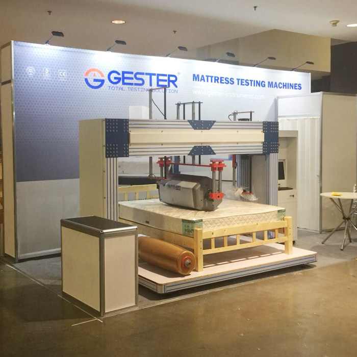 Gester per partecipare a Ispa expo 2018 (materasso test macchina)